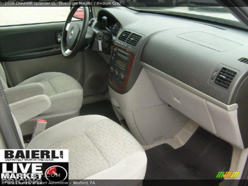Silverstone Metallic / Medium Gray 2008 Chevrolet Uplander LS