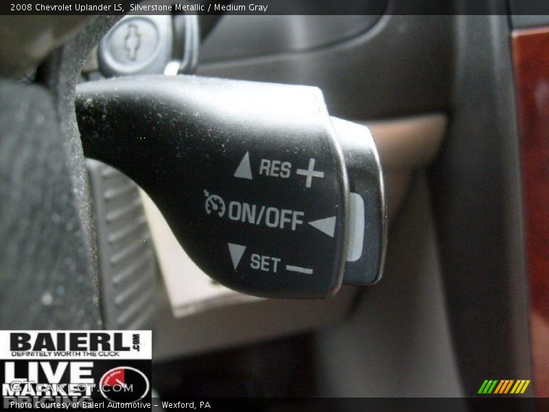 Silverstone Metallic / Medium Gray 2008 Chevrolet Uplander LS