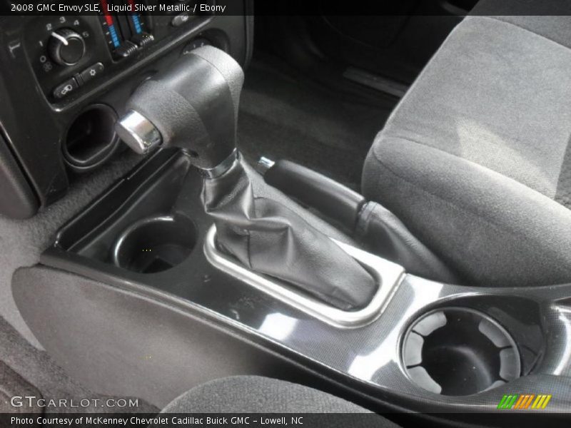 Liquid Silver Metallic / Ebony 2008 GMC Envoy SLE