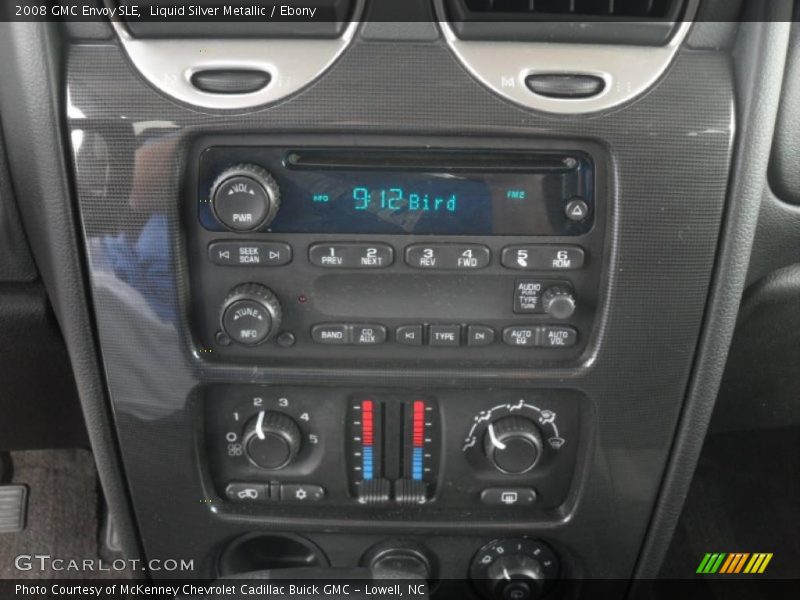 Liquid Silver Metallic / Ebony 2008 GMC Envoy SLE
