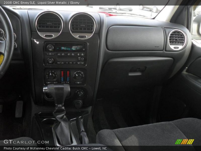 Liquid Silver Metallic / Ebony 2008 GMC Envoy SLE