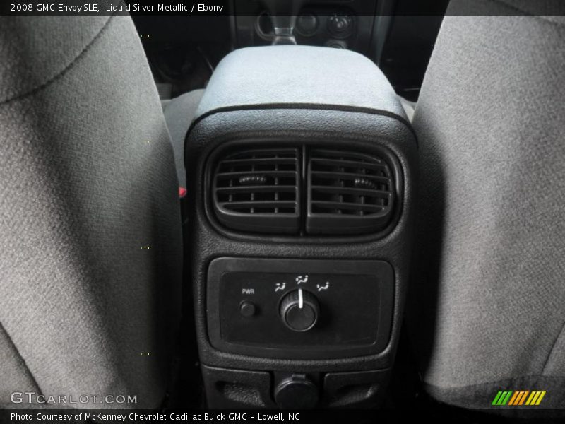 Liquid Silver Metallic / Ebony 2008 GMC Envoy SLE