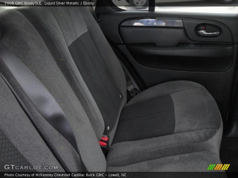 Liquid Silver Metallic / Ebony 2008 GMC Envoy SLE