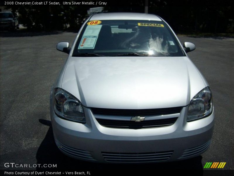 Ultra Silver Metallic / Gray 2008 Chevrolet Cobalt LT Sedan