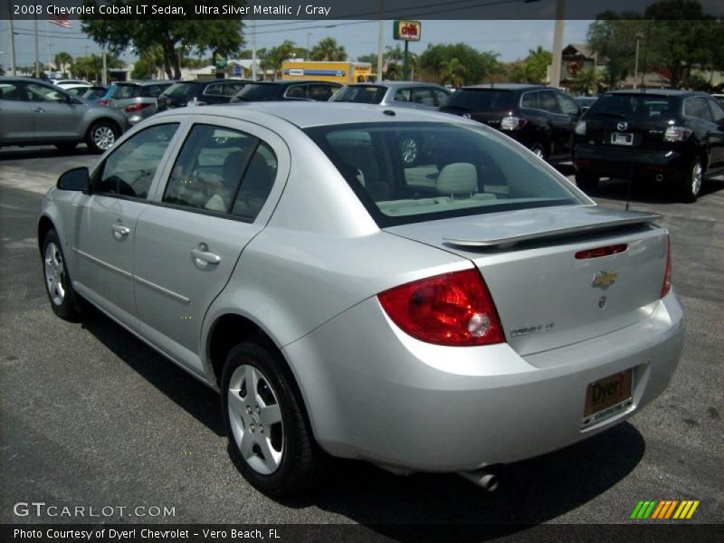 Ultra Silver Metallic / Gray 2008 Chevrolet Cobalt LT Sedan