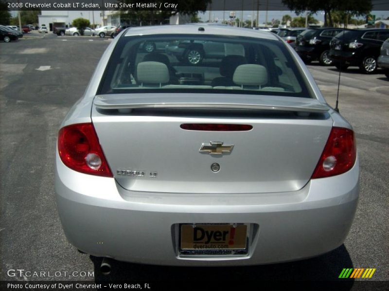 Ultra Silver Metallic / Gray 2008 Chevrolet Cobalt LT Sedan