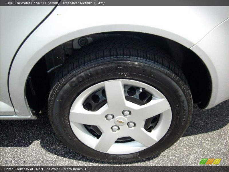 Ultra Silver Metallic / Gray 2008 Chevrolet Cobalt LT Sedan