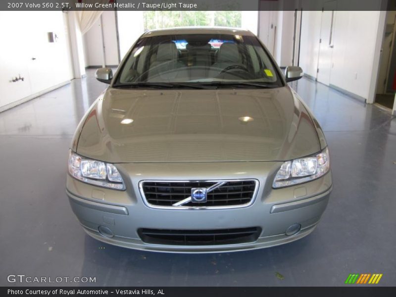 Willow Green Metallic / Taupe/Light Taupe 2007 Volvo S60 2.5T