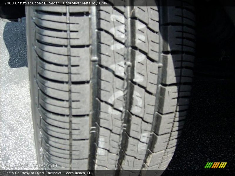 Ultra Silver Metallic / Gray 2008 Chevrolet Cobalt LT Sedan