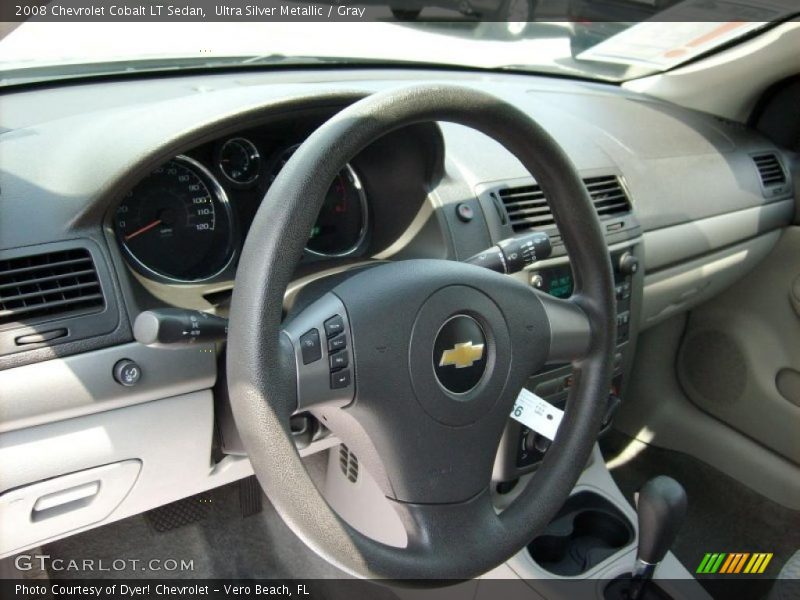 Ultra Silver Metallic / Gray 2008 Chevrolet Cobalt LT Sedan