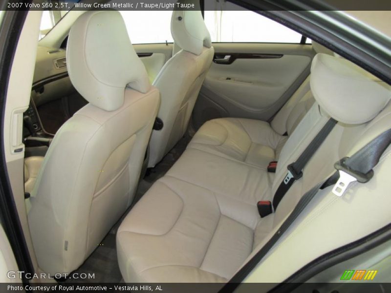 Willow Green Metallic / Taupe/Light Taupe 2007 Volvo S60 2.5T