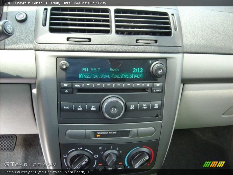 Ultra Silver Metallic / Gray 2008 Chevrolet Cobalt LT Sedan