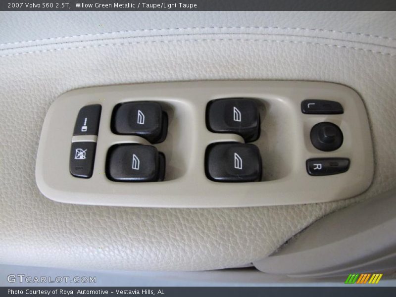 Willow Green Metallic / Taupe/Light Taupe 2007 Volvo S60 2.5T