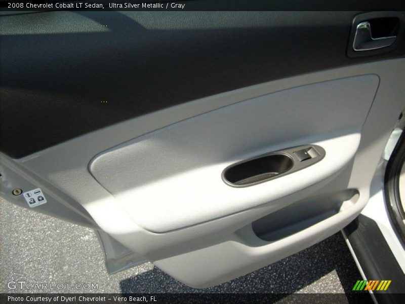Ultra Silver Metallic / Gray 2008 Chevrolet Cobalt LT Sedan