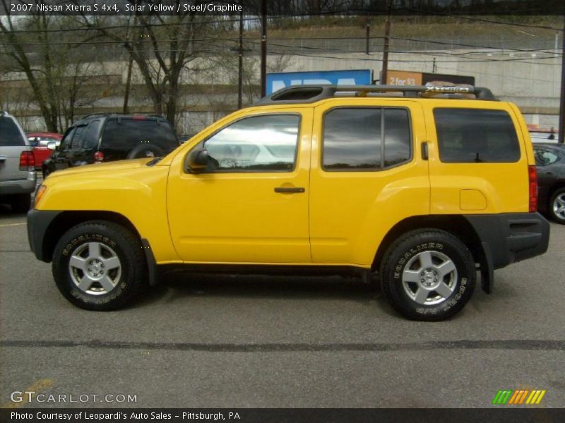 Solar Yellow / Steel/Graphite 2007 Nissan Xterra S 4x4