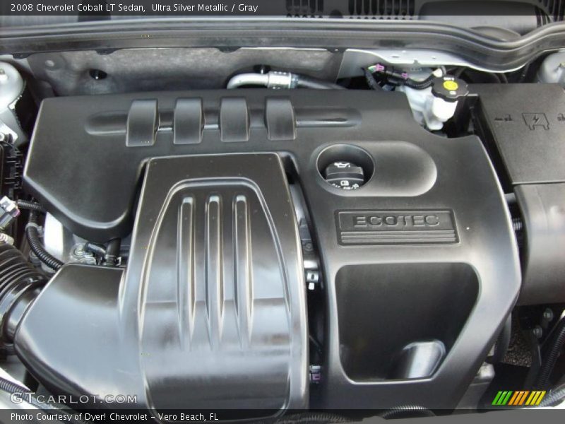 Ultra Silver Metallic / Gray 2008 Chevrolet Cobalt LT Sedan