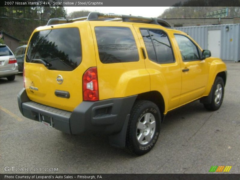 Solar Yellow / Steel/Graphite 2007 Nissan Xterra S 4x4