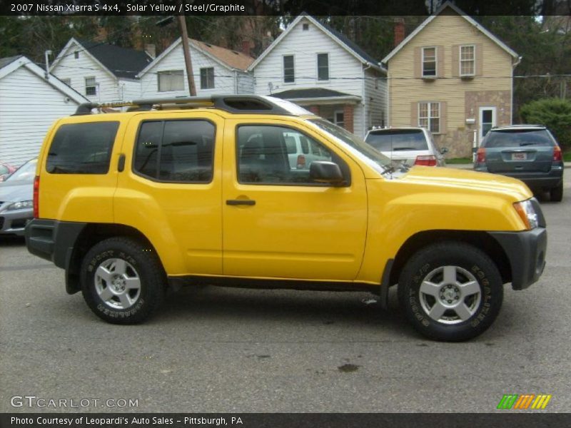 Solar Yellow / Steel/Graphite 2007 Nissan Xterra S 4x4
