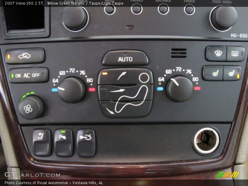 Willow Green Metallic / Taupe/Light Taupe 2007 Volvo S60 2.5T