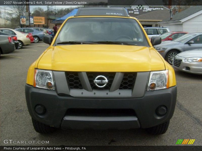 Solar Yellow / Steel/Graphite 2007 Nissan Xterra S 4x4