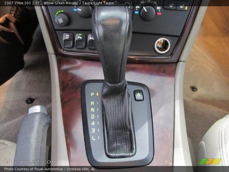 Willow Green Metallic / Taupe/Light Taupe 2007 Volvo S60 2.5T