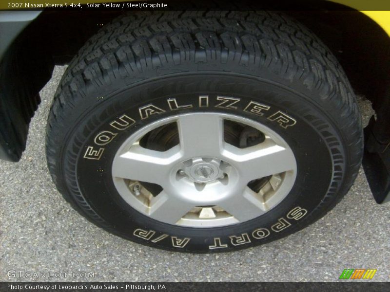 Solar Yellow / Steel/Graphite 2007 Nissan Xterra S 4x4