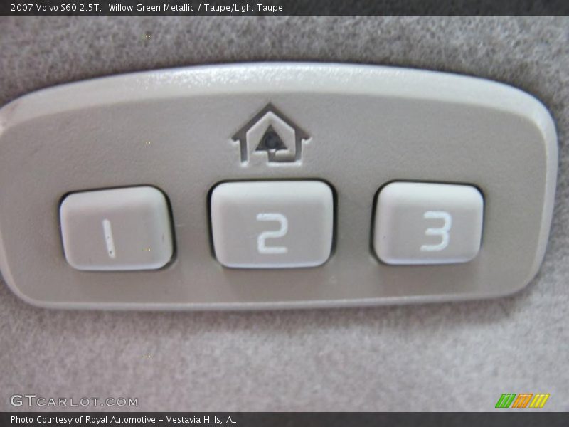 Willow Green Metallic / Taupe/Light Taupe 2007 Volvo S60 2.5T