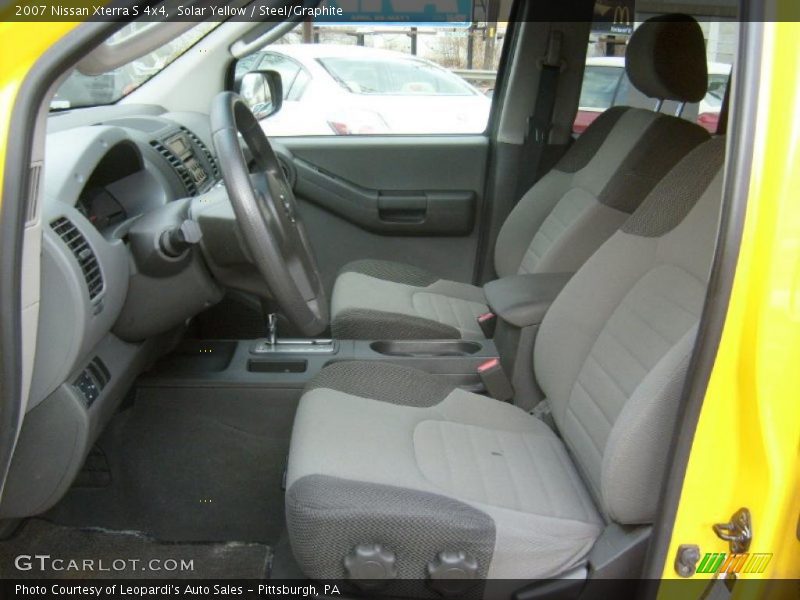 Solar Yellow / Steel/Graphite 2007 Nissan Xterra S 4x4