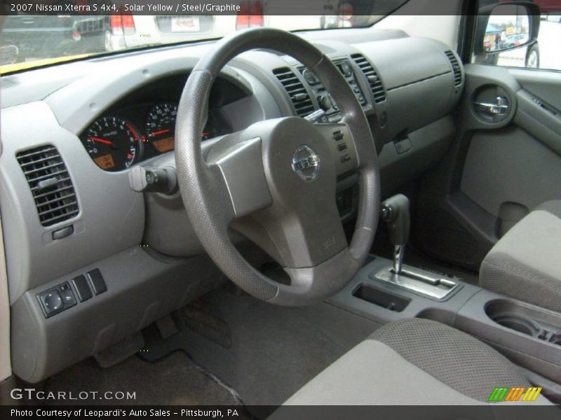 Solar Yellow / Steel/Graphite 2007 Nissan Xterra S 4x4