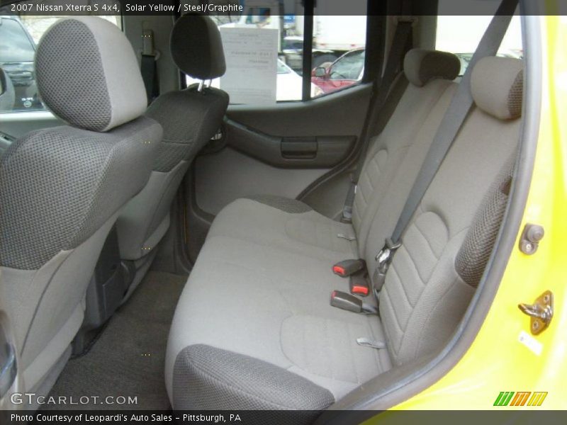 Solar Yellow / Steel/Graphite 2007 Nissan Xterra S 4x4