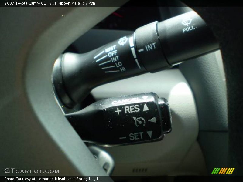 Blue Ribbon Metallic / Ash 2007 Toyota Camry CE