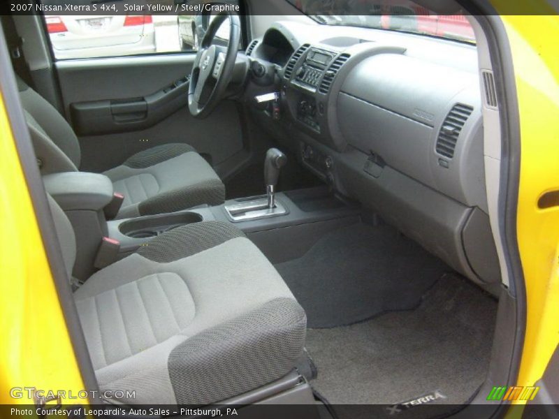 Solar Yellow / Steel/Graphite 2007 Nissan Xterra S 4x4