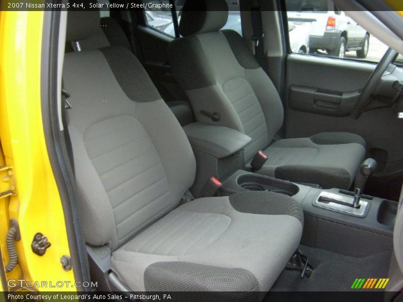 Solar Yellow / Steel/Graphite 2007 Nissan Xterra S 4x4