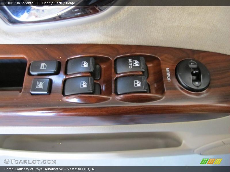 Ebony Black / Beige 2006 Kia Sorento EX
