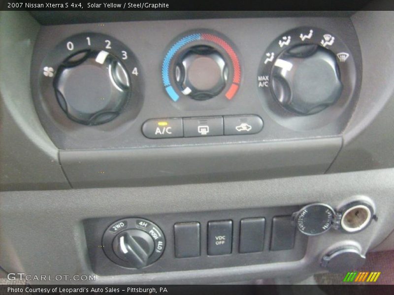 Solar Yellow / Steel/Graphite 2007 Nissan Xterra S 4x4