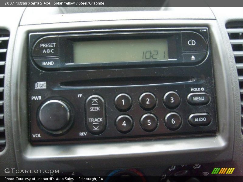 Solar Yellow / Steel/Graphite 2007 Nissan Xterra S 4x4