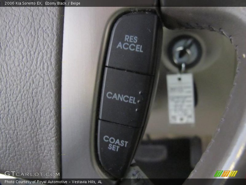 Ebony Black / Beige 2006 Kia Sorento EX