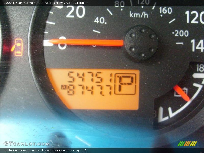 Solar Yellow / Steel/Graphite 2007 Nissan Xterra S 4x4