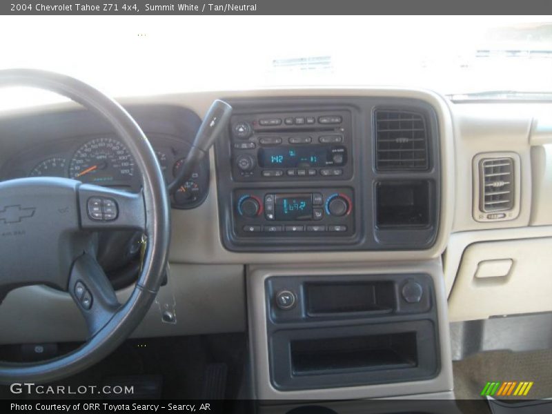 Summit White / Tan/Neutral 2004 Chevrolet Tahoe Z71 4x4