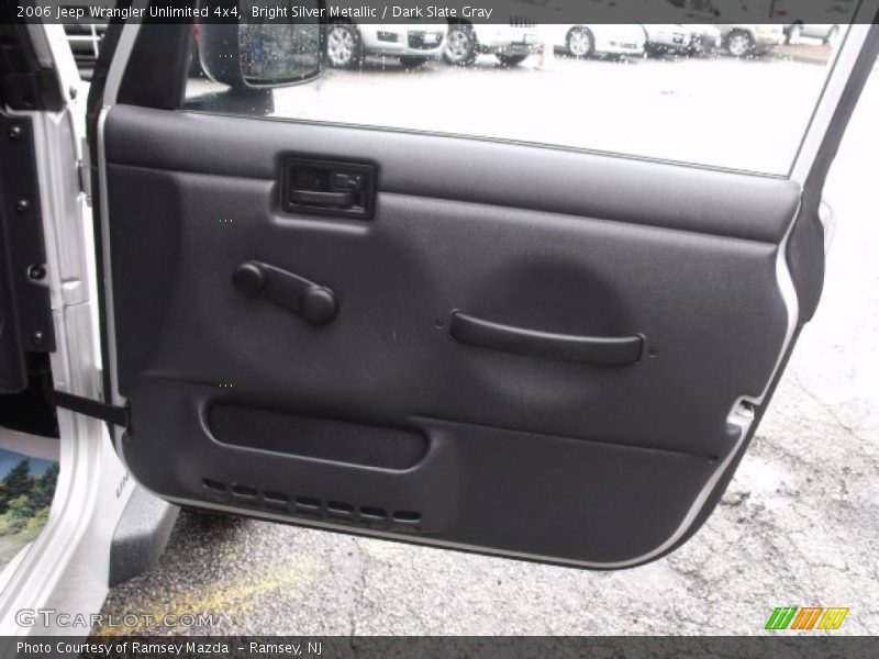 Bright Silver Metallic / Dark Slate Gray 2006 Jeep Wrangler Unlimited 4x4