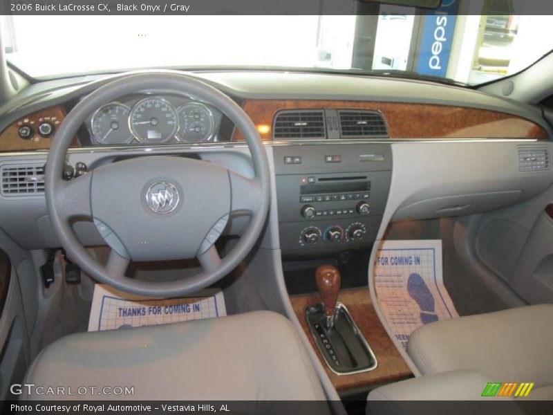 Dashboard of 2006 LaCrosse CX