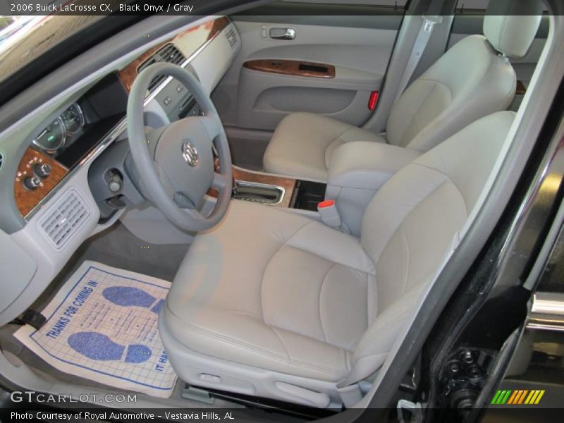 Black Onyx / Gray 2006 Buick LaCrosse CX