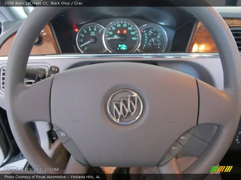 Black Onyx / Gray 2006 Buick LaCrosse CX