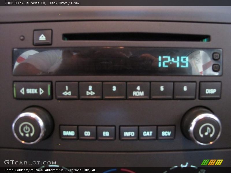 Black Onyx / Gray 2006 Buick LaCrosse CX
