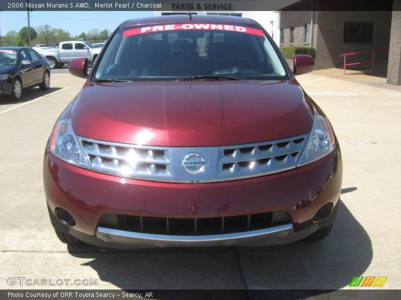 Merlot Pearl / Charcoal 2006 Nissan Murano S AWD