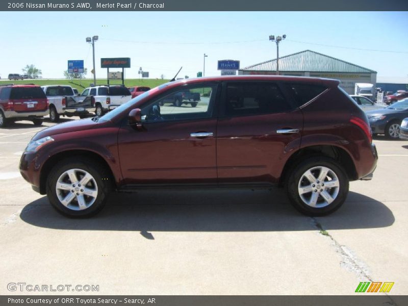 Merlot Pearl / Charcoal 2006 Nissan Murano S AWD