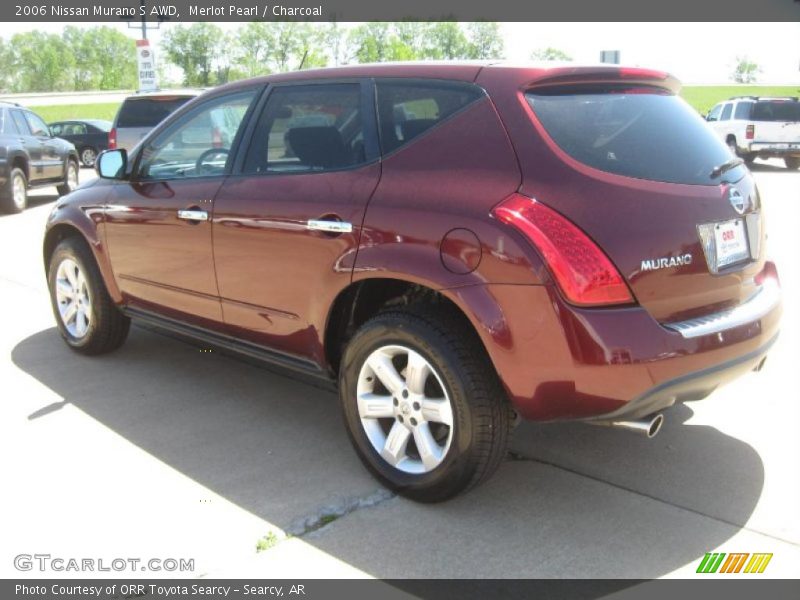 Merlot Pearl / Charcoal 2006 Nissan Murano S AWD