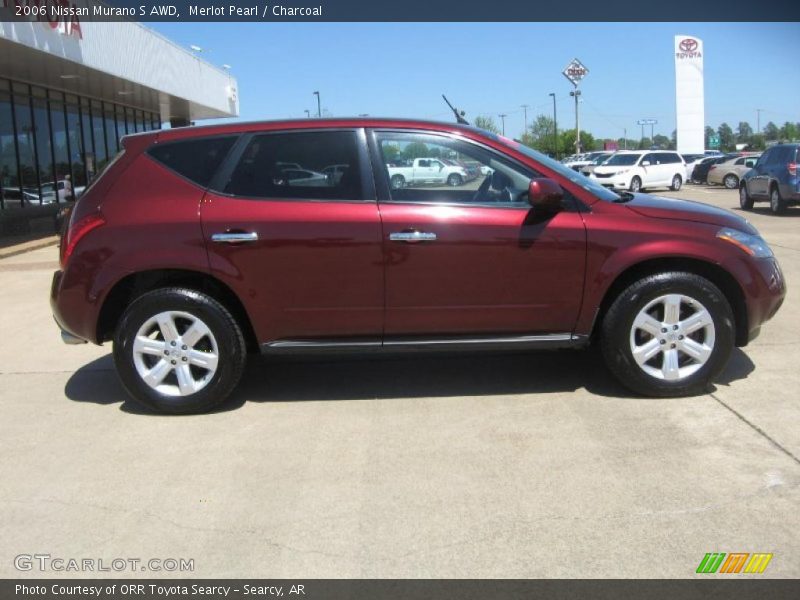 Merlot Pearl / Charcoal 2006 Nissan Murano S AWD