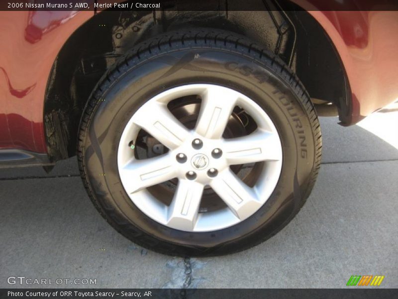 Merlot Pearl / Charcoal 2006 Nissan Murano S AWD