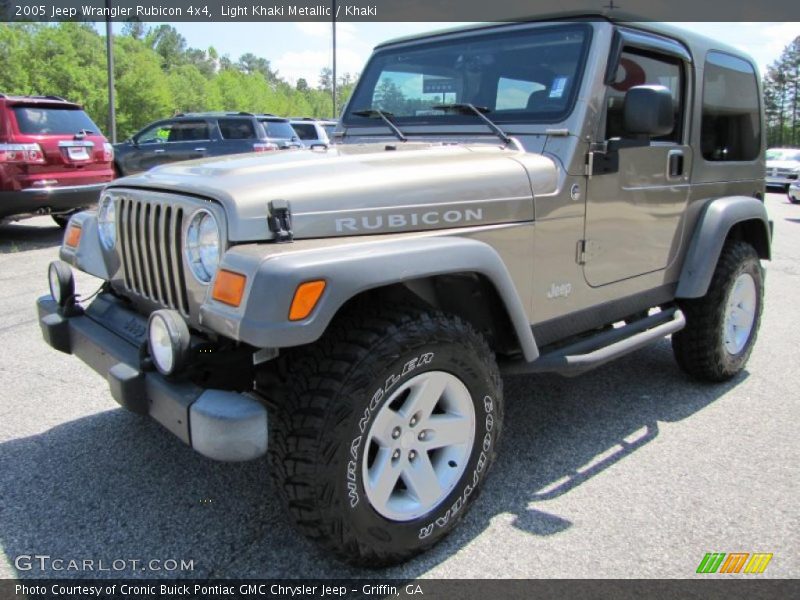 Light Khaki Metallic / Khaki 2005 Jeep Wrangler Rubicon 4x4